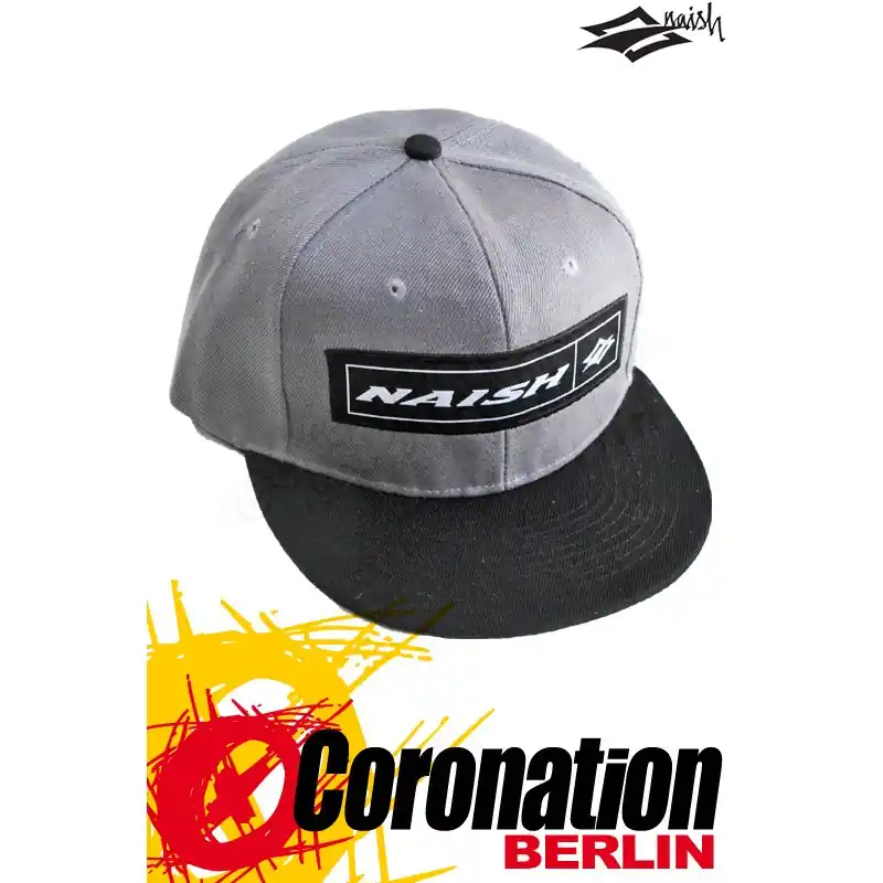 Naish Patch Snapback Grey Neu
