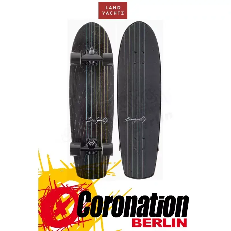 Preis Gesenkt Landyachtz BUTTER BLACK LINES 31.2" - SURFSKATE