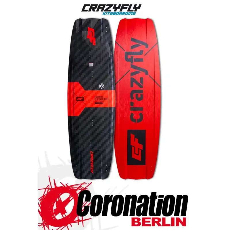 Schneller Versand CrazyFly RAPTOR EXTREME TEST Kiteboard 2021 138 mit Bindung