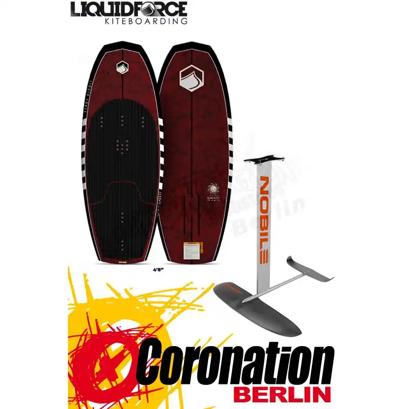 Liquid Force GALAXY 2020 4'8'' + Nobile ZEN CARBON SURF Foilset Sonderaktion
