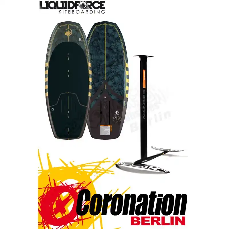 Liquid Force GALAXY AK 2020 + RRD H-FLIGHT Foilset Preisknaller
