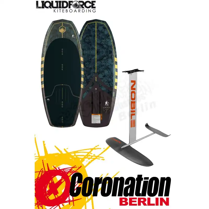 Online Kaufen Liquid Force GALAXY AK 2020 + Nobile ZEN CARBON SURF Foilset