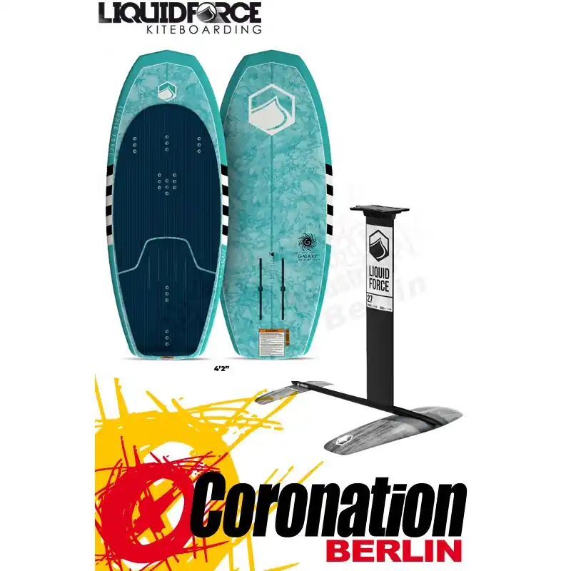 Liquid Force GALAXY 2020 4'2'' + PERFORMANCE IMPULSE Foilset Begrenztes Angebot