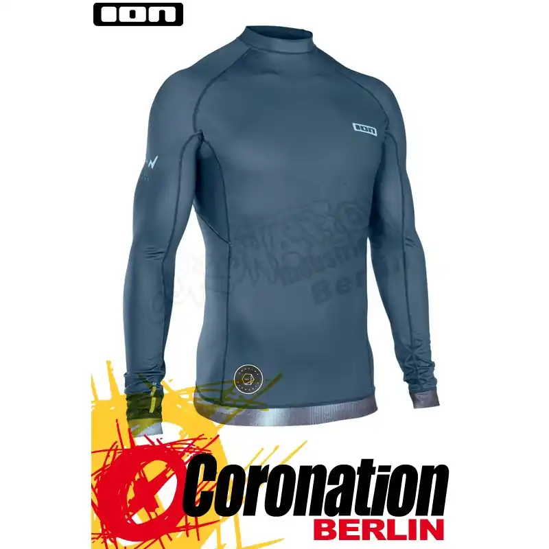 Zertifiziert Ion RASHGUARD 2019 L/S Dust Blue