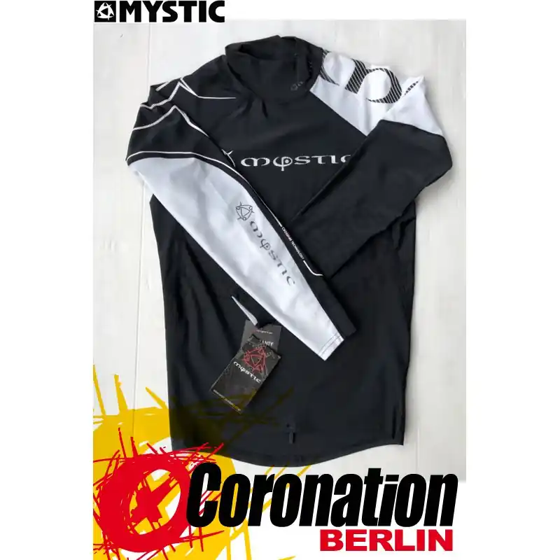 Letzte Chance Mystic CROSSFIRE Lycra Vest L/S Black/White