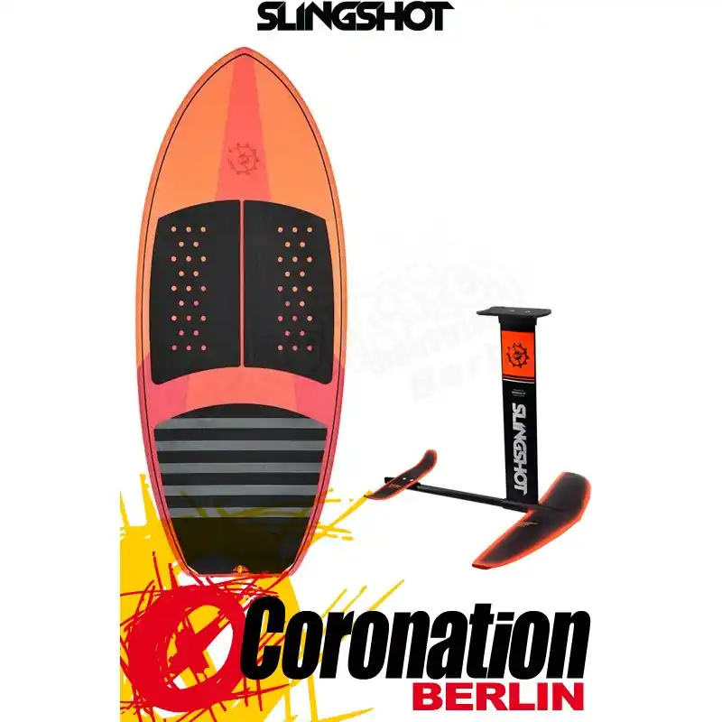 Letzte Chance Slingshot WF-1 4'6" + HOVER GLIDE FWAKE V3 Foilset
