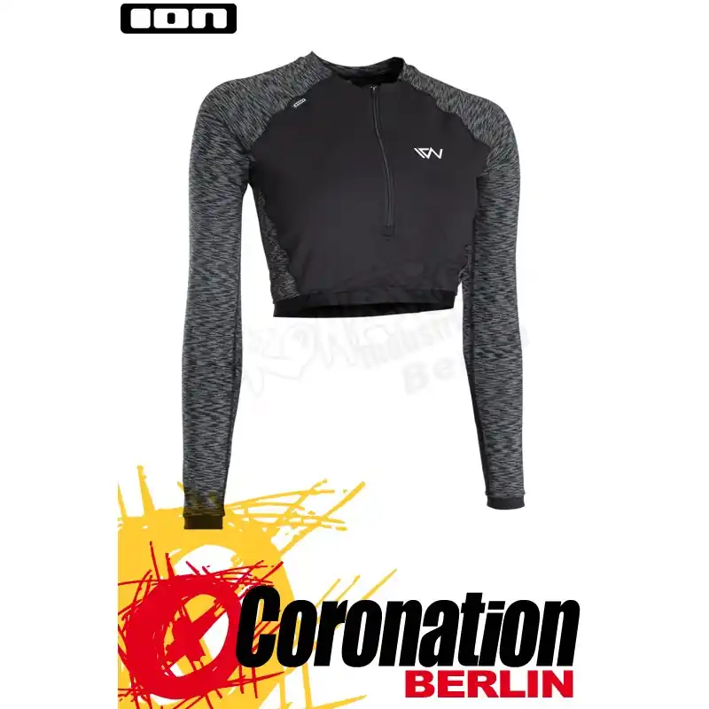 Markenprodukt Ion MUSE SHORTY Rashguard L/S Black Melange