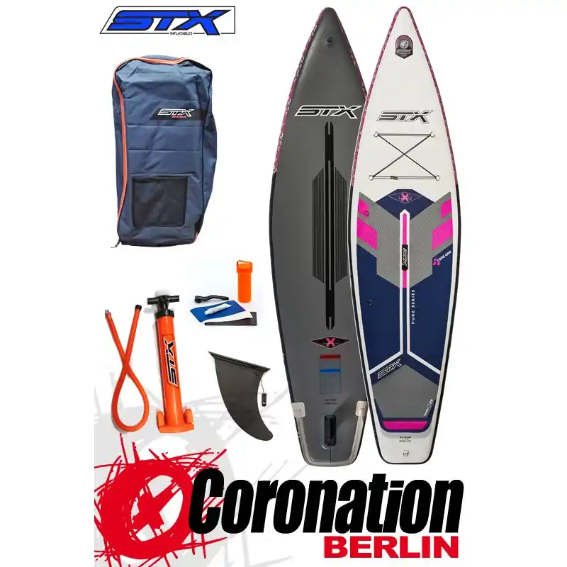 Sichere Zahlung STX 2021 PURE TOURER SUP Board SET 10'4''x31''x5'' Purple Blue