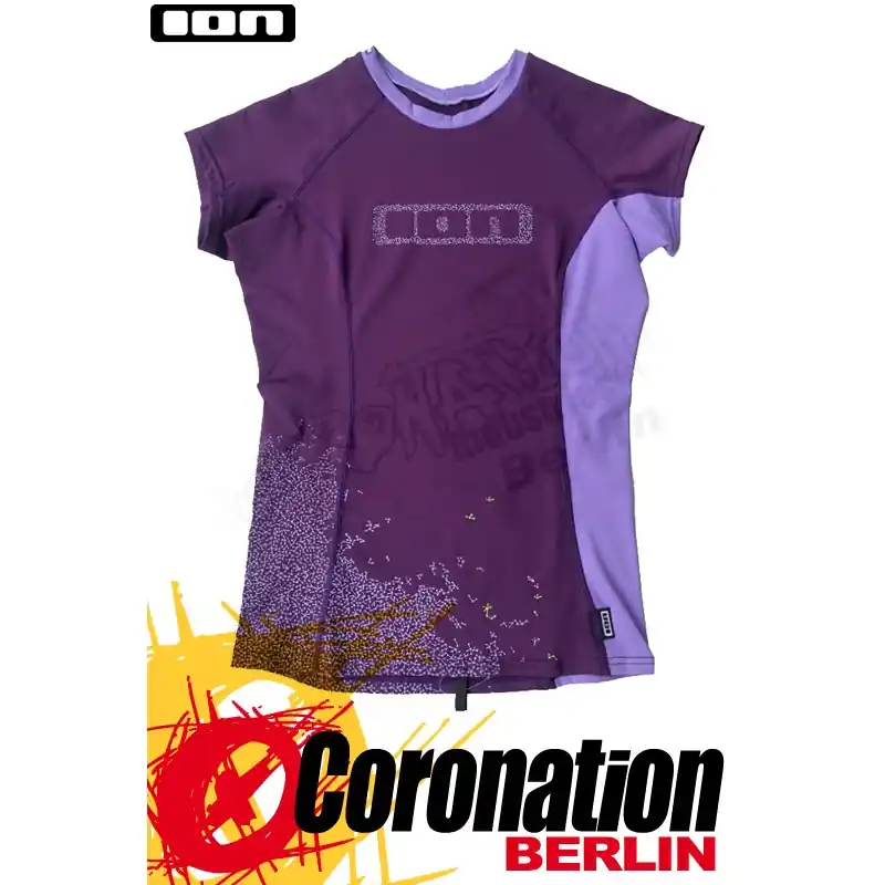 Rabatt Ion RASHGUARD S/S Women DANDELLON Grape
