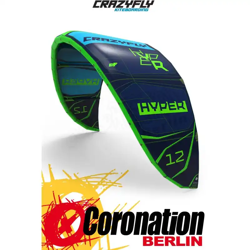Preisknaller CrazyFly HYPER 2020 Kite 12m - HARDCORE SALE