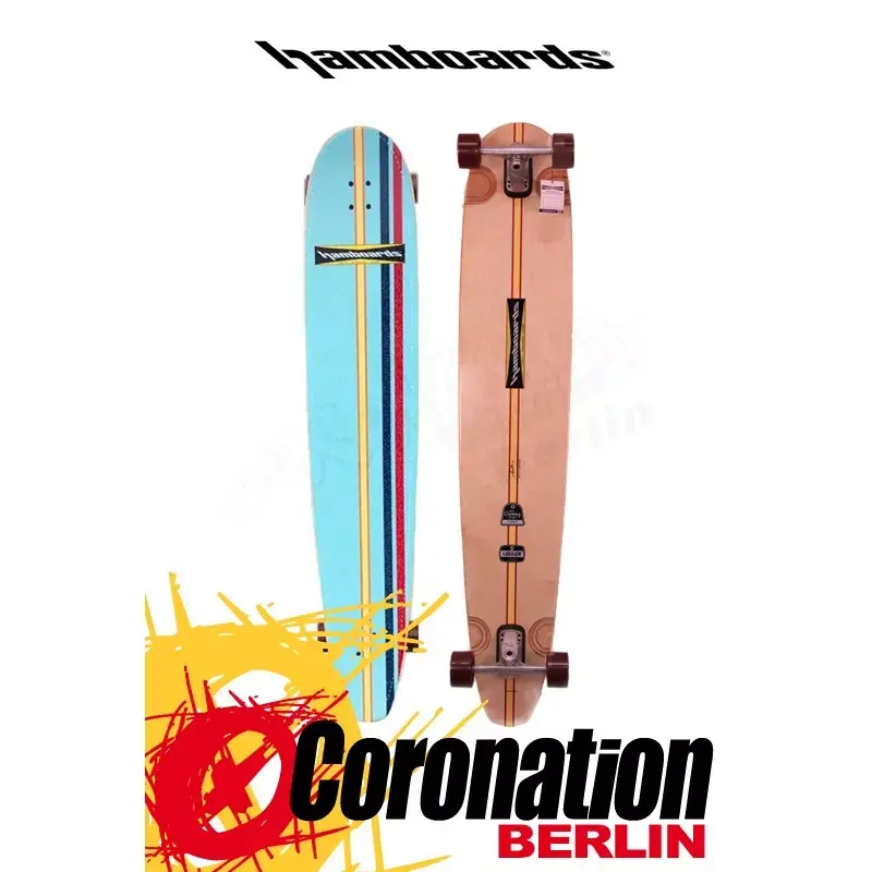 Mega-Angebot Hamboards LOGGER 60" Light Blue Leg Stripes