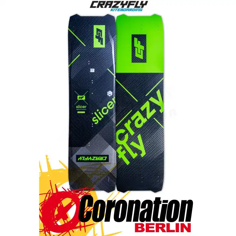 Direktkauf CrazyFly SLICER 2022 CARBON Kiteboard