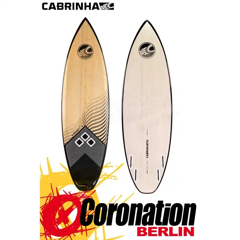 Cabrinha S:QUAD 2019 TEST 5'9 Waveboard + Frontpad Top-Preis