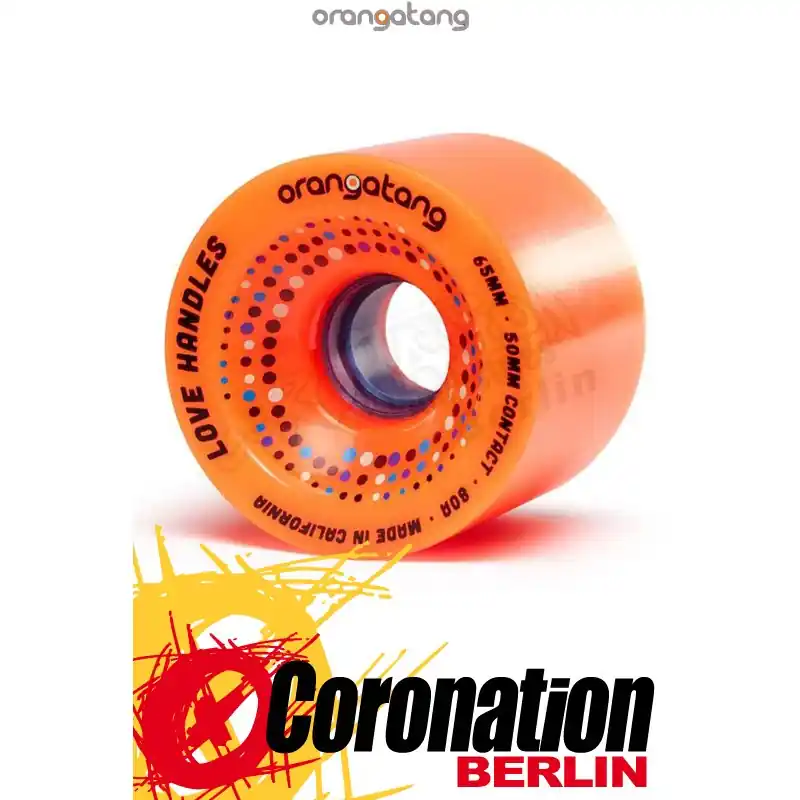 Sale Orangatang LOVE HANDLES 65mm Orange
