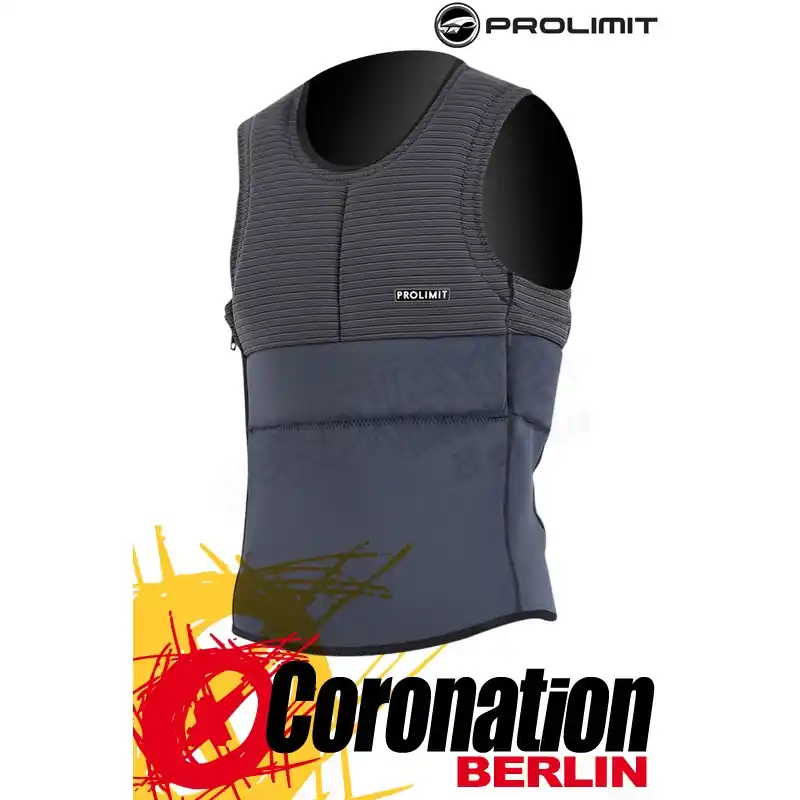 Prolimit PREDATOR VEST FULL PADDED SIDEZIP Prallschutzweste black Markenware