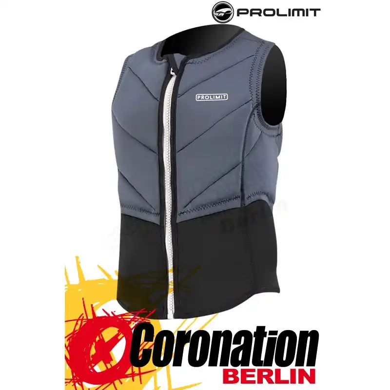 Prolimit PURE GIRL SLIDER VEST HALF PADDED FRONTZIP 2021 Prallschutzweste black Aktuell