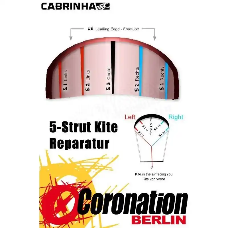 Zertifiziert Cabrinha Switchblade Bladder 2021 Leading Edge Ersatzschlauch