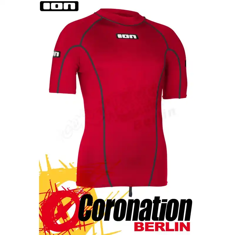 ION PROMO RASHGUARD MEN SS red Billig