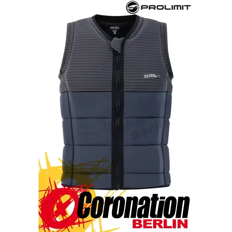 Prolimit PREDATOR VEST FULL PADDED FRONTZIP black Preis Gesenkt