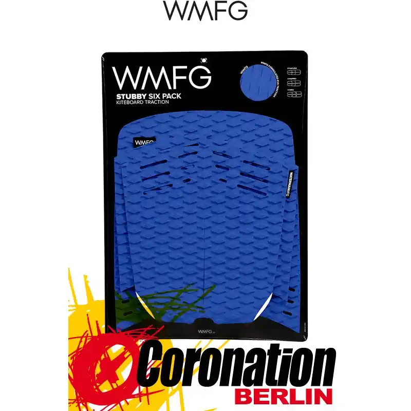 WMFG STUBBY Six Pack Traction Pad Blue Günstig