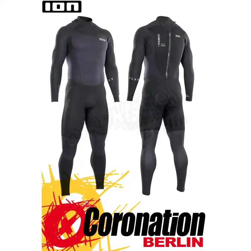 Top-Preis ION ELEMENT 4/3 BACK ZIP 2021 Neoprenanzug black
