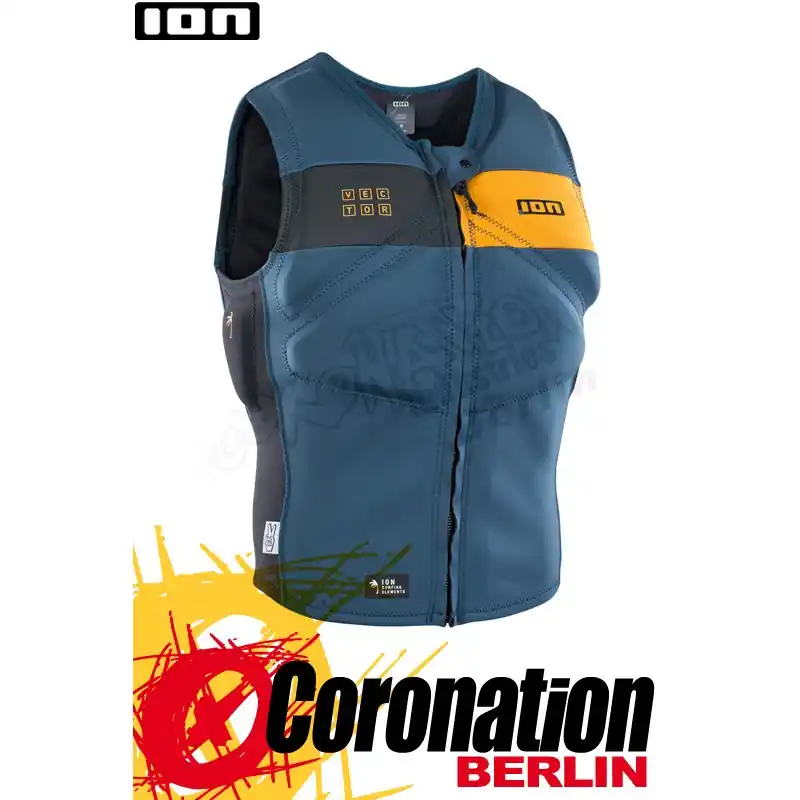 Online Kaufen ION VECTOR VEST AMP FRONT ZIP petrol