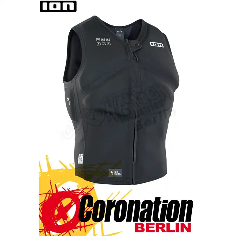 Kracherpreis ION VECTOR VEST CORE FRONT ZIP black