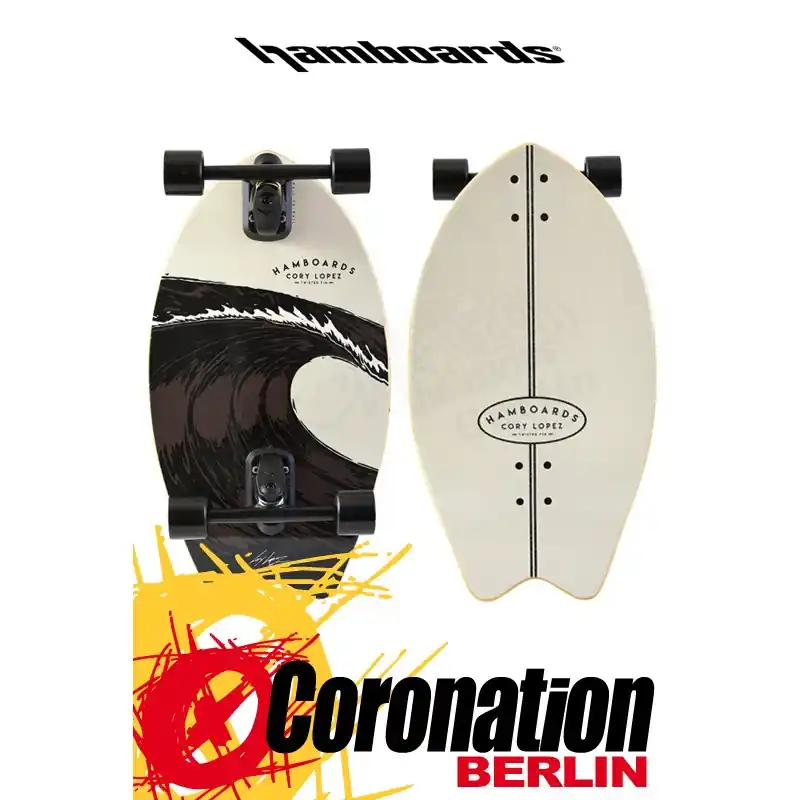 Hamboards TWISTED FIN 26" Grey Jetzt Bestellen