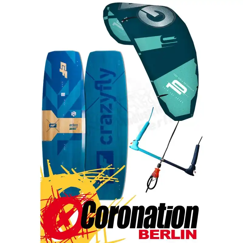 Aktuell Kitesurf Set GA IQ + X6 Bar + Crazy Fly ACTON