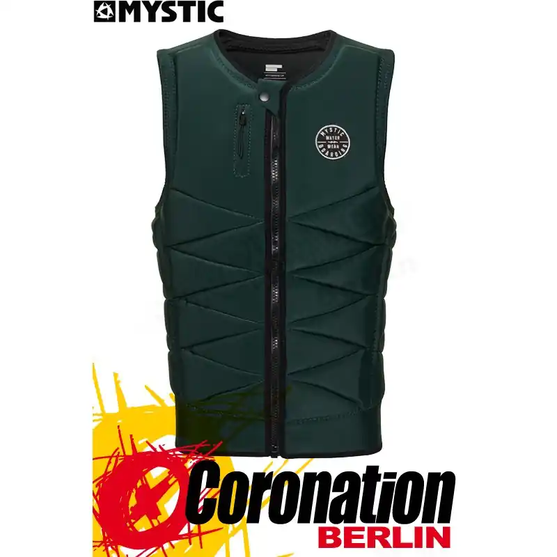 Mystic OUTLAW IMPACT VEST FZIP WAKE 2022 dark leaf Letzte Chance