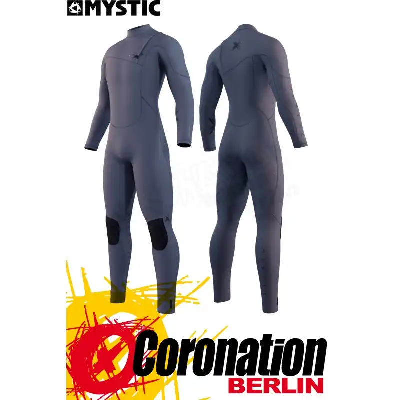 Mystic THE ONE FULLSUIT 5/3 ZIPFREE 2022 Neoprenanzug dark grey Preiswert