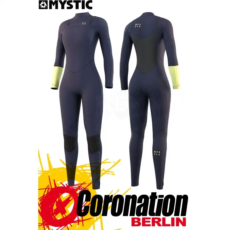Beliebt Mystic DAZZLED FULLSUIT 3/2MM DOUBLE FZIP WOMEN 2022 Neoprenanzug night blue