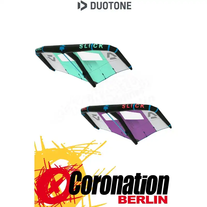 Duotone SLICK 2021 TEST Wing 6,5m + CARBON Platinum Boom Meistverkauft