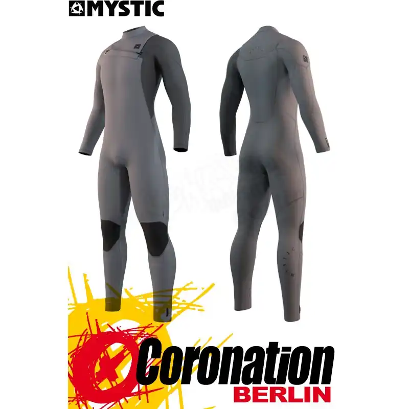 Wochenendangebot Mystic MARSHALL FULLSUIT 5/3MM FZIP 2023 Neoprenanzug light grey