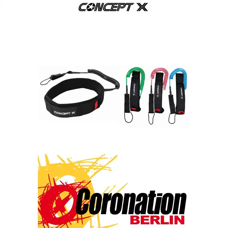 Solange Der Vorrat Reicht Concept-X WING FOIL WAIST LEASH 10' black