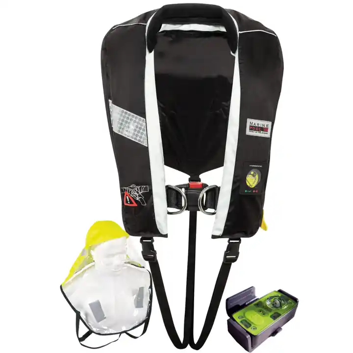 300N Pro 3D ISO Lifejacket MA1 + Sprayhood & light Direktkauf