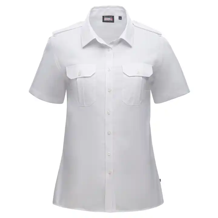 Captain bügelfrei Kurzarm-Bluse Damen Mega-Angebot