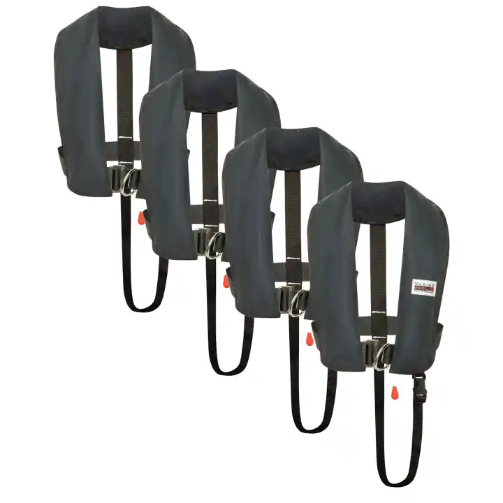 150N Classic ISO Lifejacket LB UML 4er Set Echt