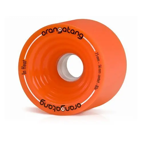 Orangatang IN HEAT (4er Set) 75mm/80a Orange Schneller Versand