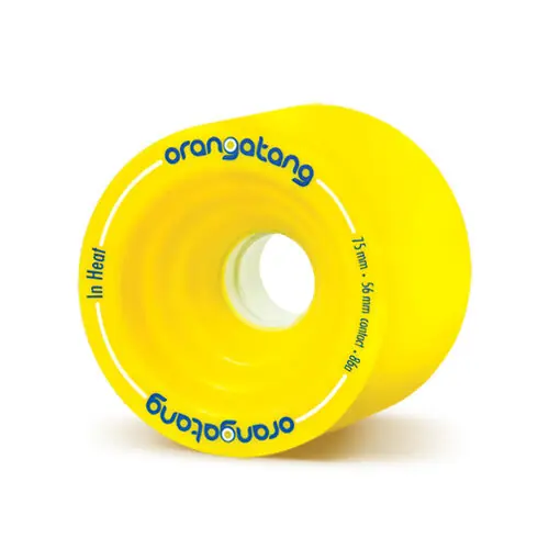 Kracherpreis Orangatang IN HEAT (4er Set) 75mm/86a Yellow