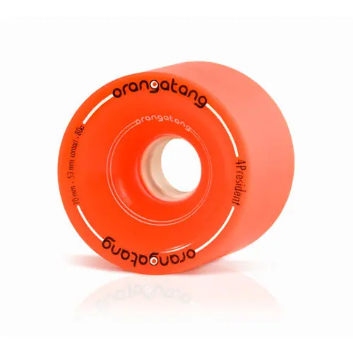 Neue Kollektion Orangatang 4 PRESIDENT (4er Set) 70mm/80a Orange