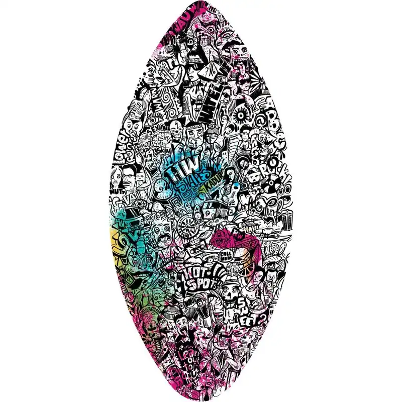 Wochenendangebot HW-Shapes Hybridskim URBAN SPRAY Skimboard READY TO GO