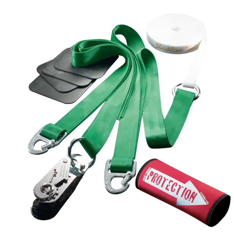 Abverkauf Slackline-Tools CLIP 'N SLACK Slackline Set