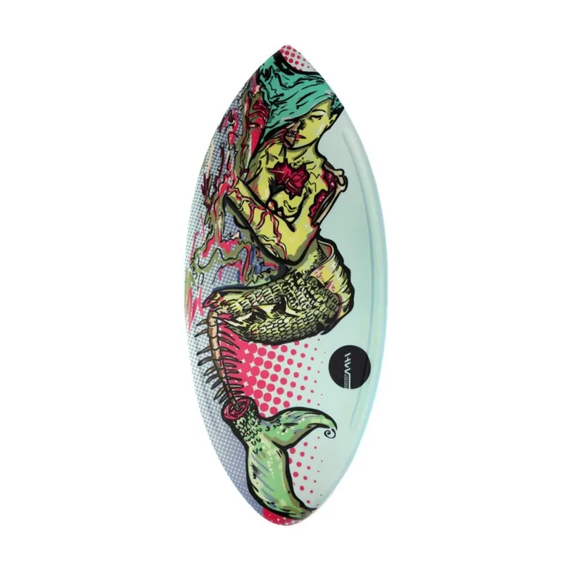 HW-Shapes Waveskim Skimboard Sick Mermaid Abverkauf