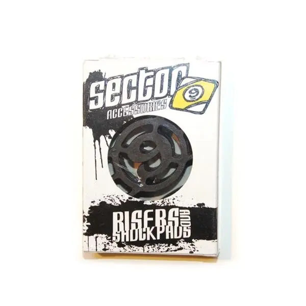 Zertifiziert Sector 9 RISER and SHOCK PADS 1/4" (Paar)