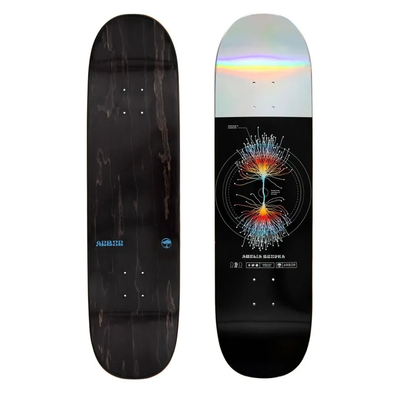 Neue Ware Arbor Amelia Neuron Skateboard Deck 8.5