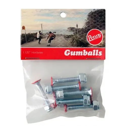 Begrenztes Angebot Penny GUMBALLS Montagesatz 1 1/8" Red