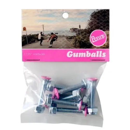 Zertifiziert Penny GUMBALLS Montagesatz 1 1/8" Pink