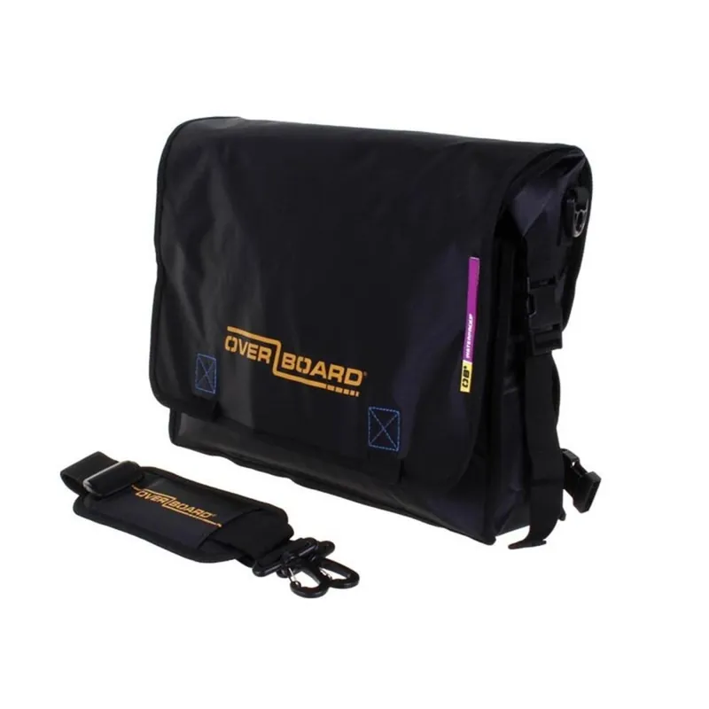 OverBoard wasserdichte Kurier Tasche LIGHT Schwarz Begrenztes Angebot