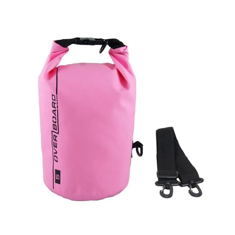Markenware OverBoard wasserdichter Packsack 5 Liter Pink